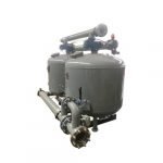 1-industry agriculture irrigation automatic self-cleaning backwash type quartz sand water filter price