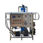 200LPH Salt Sea Water Treatment Desalination Electric Plant Brackish Desalinate Ro System Machine To Drinking Equipment