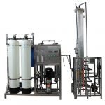Ion Exchange Water Treatment System Fiber Glass SS 304 Mixed Bed Filter 500LPH RO Water Deionized Equipment