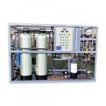 5 10m3 Per day Small Footprint SWRO RO Machines Seawater Desalinator Plant with RO skid for Ship Boat Vessels