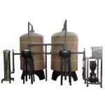 8 15TPH Water Pretreatment Filter Raw Water Pump Quartz Sand Activated Carbon PP Security Filter With Electric Control Panel