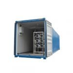 40FT Container Reverse Osmosis System RO Water Plant Seawater Purifier Station