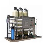 8 6T/H Stainless Steel Pipe Skid Mounted RO Water Purification Plant