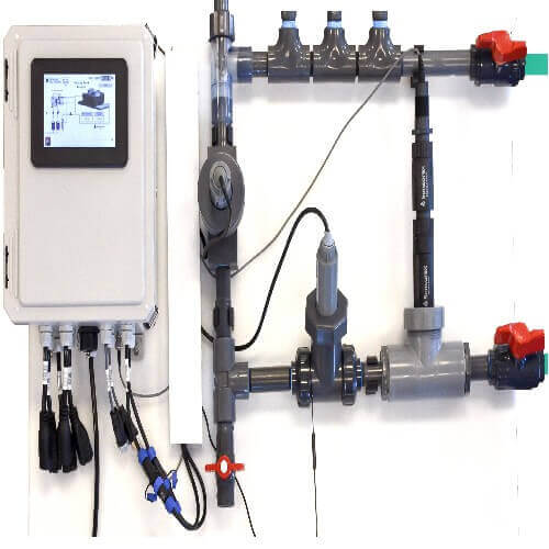 Figure 4 Cooling tower water treatment system automatic control.