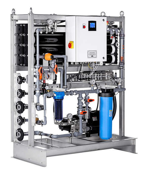 Figure 9 Boat watermaker spare components.