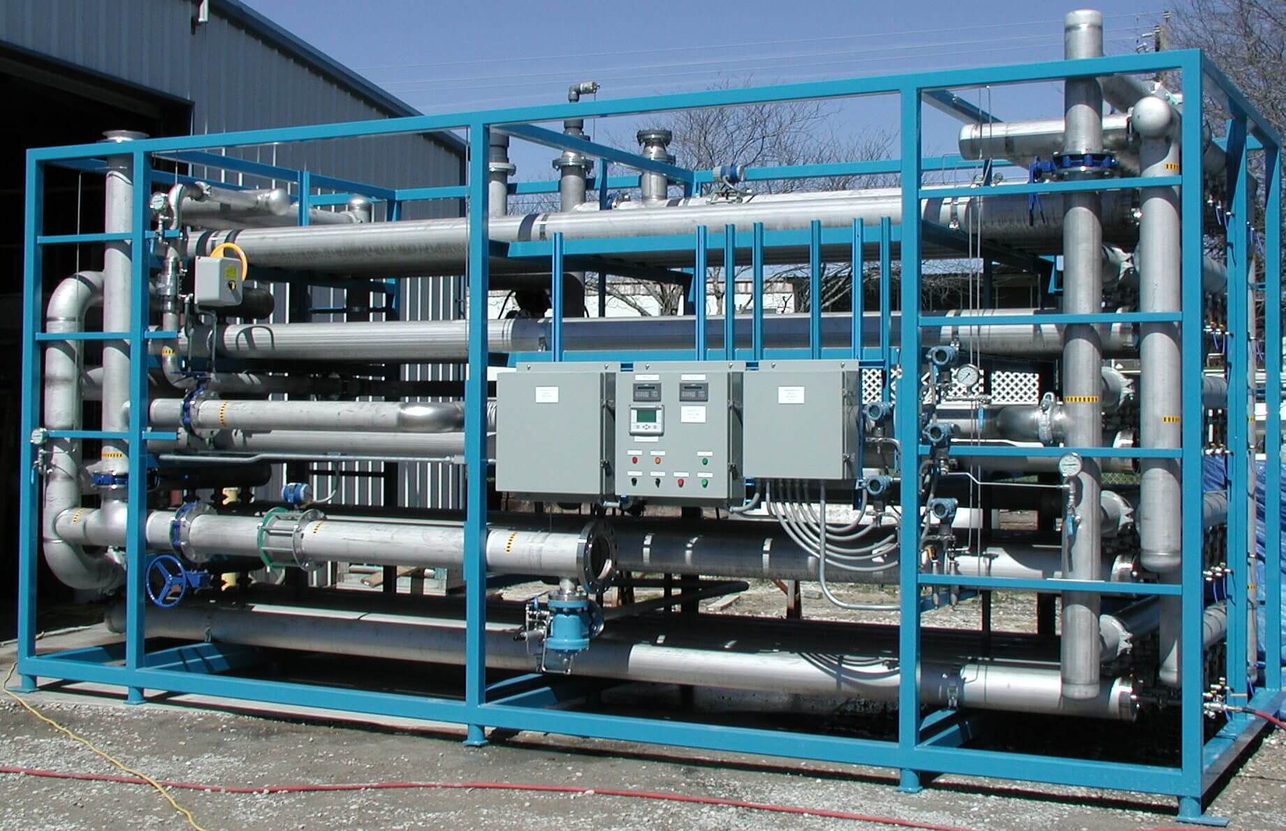 Figure 1 Brackish water reverse osmosis system.