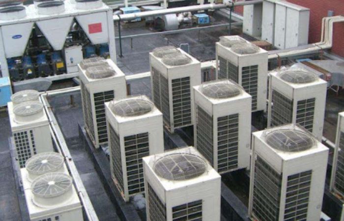 Central air conditioning water treatment