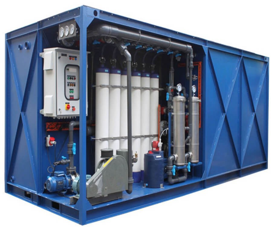 Figure 8 Commercial reverse osmosis container.