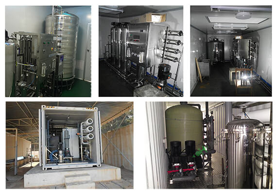 containerized wastewater treatment plants Components