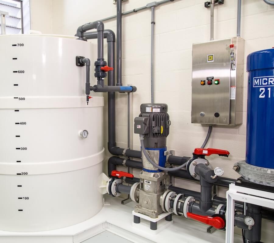 Figure 10 Customized Membrane cleaning system.