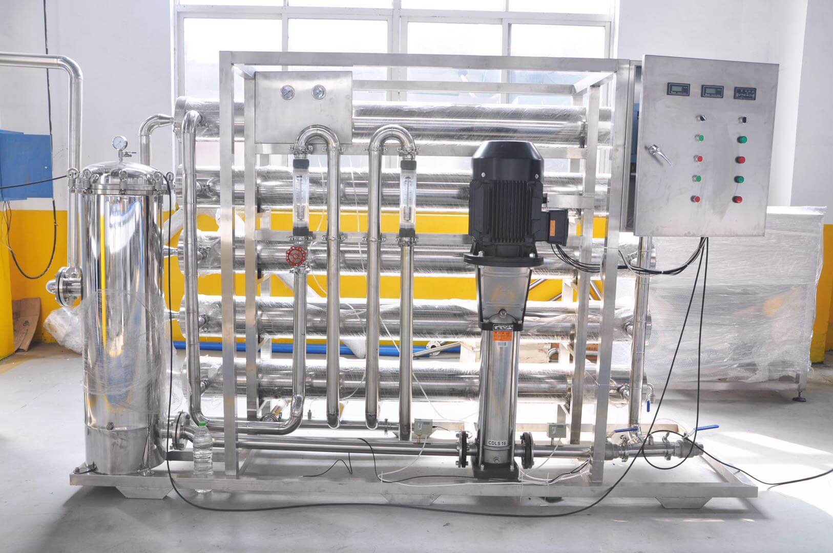 Figure 13 Customized seawater desalination plant.