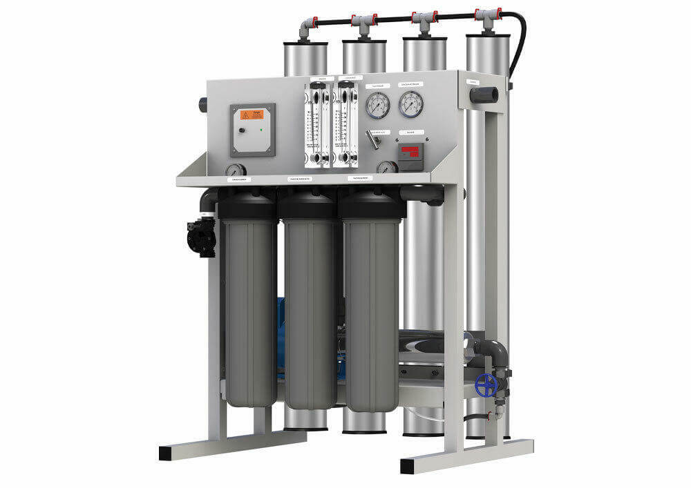 Figure 6 Household reverse osmosis skid.