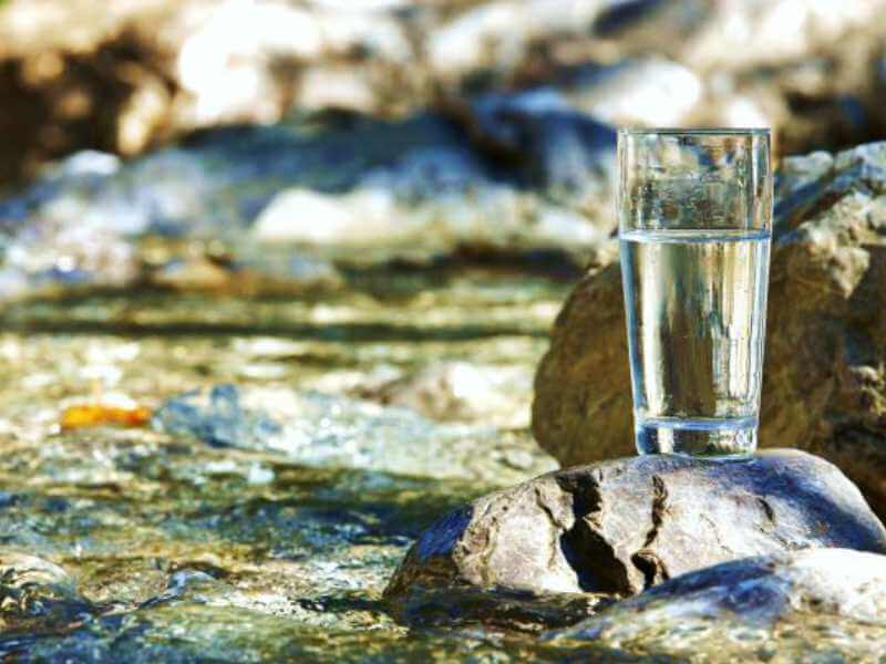 Figure 9 Drinking water produced by desalination.