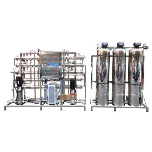 Figure 10 Reverse osmosis systems with Carbon sand filters.