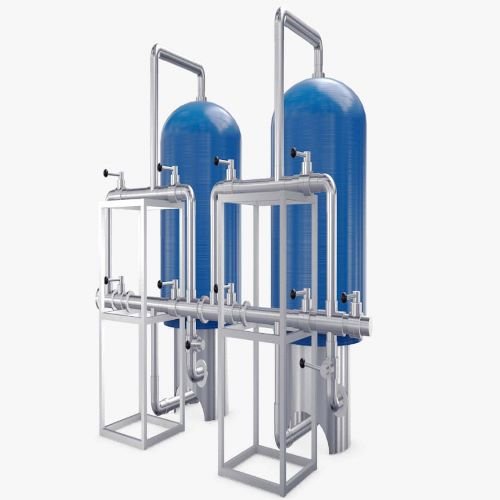 Figure 11 Fiberglass carbon sand filter.