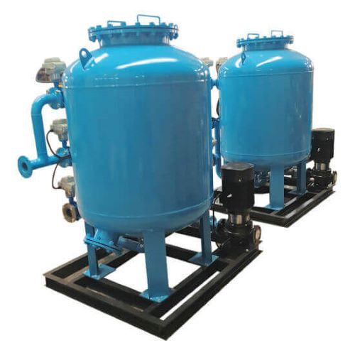 Figure 8 Portable cooling tower sand filters.