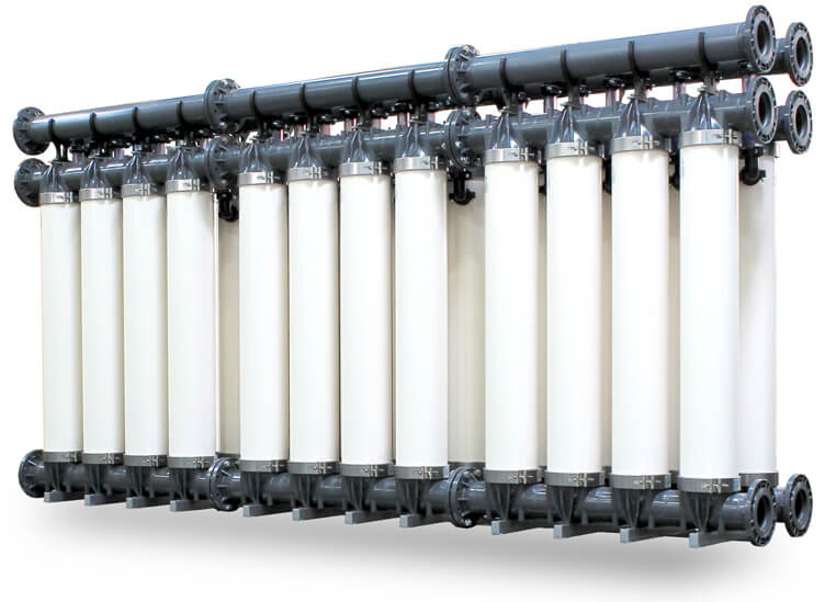 Figure 6 Hollow fiber ultrafiltration filter.