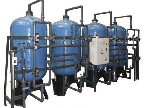 Figure 8 Industrial deionizer water tanks.