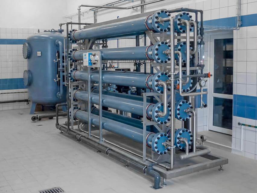 Figure 4 Industrial Nanofiltration system.