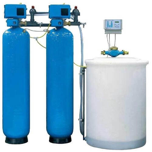 Figure 6 Ion exchange water softener.