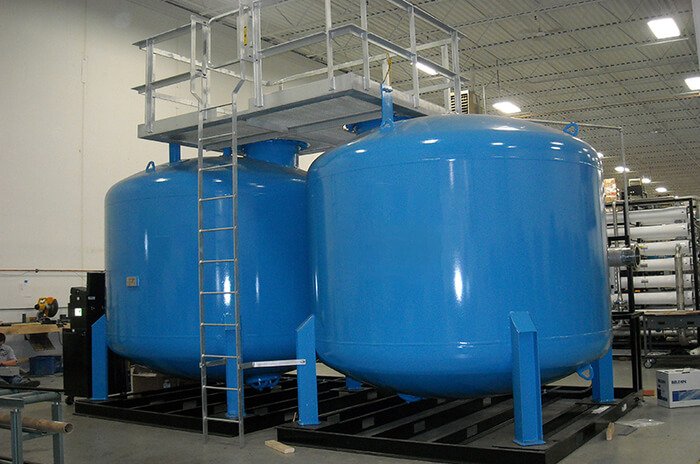 Figure 8 High capacity ion exchange plant.