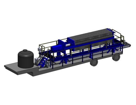 mobile water treatment trailer