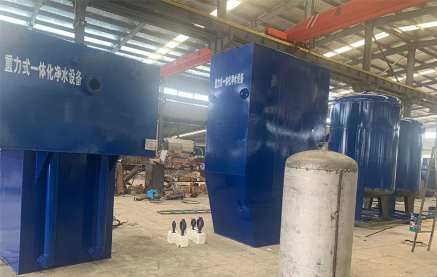 Modular Gravity Water Purification Plant
