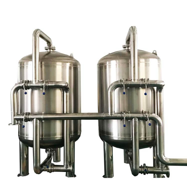 Figure 3 Multimedia filter tank.