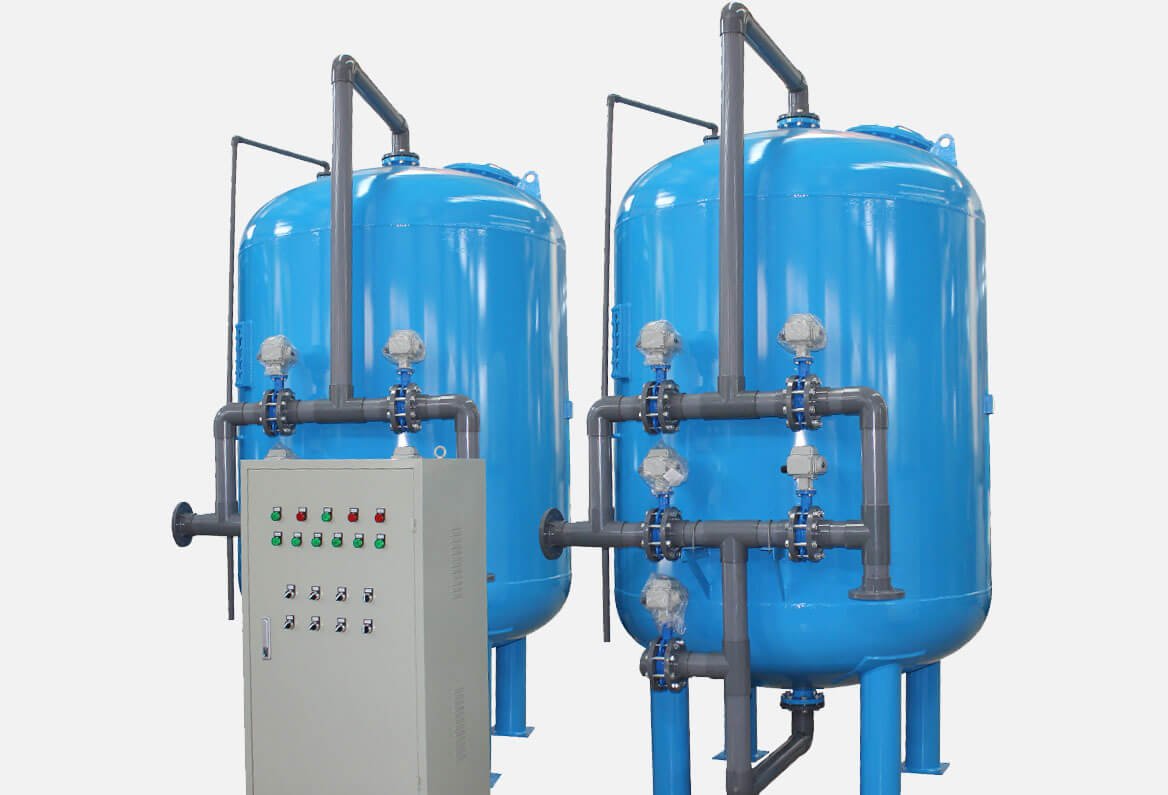 Figure 2 Multi-grade industrial sand filter.