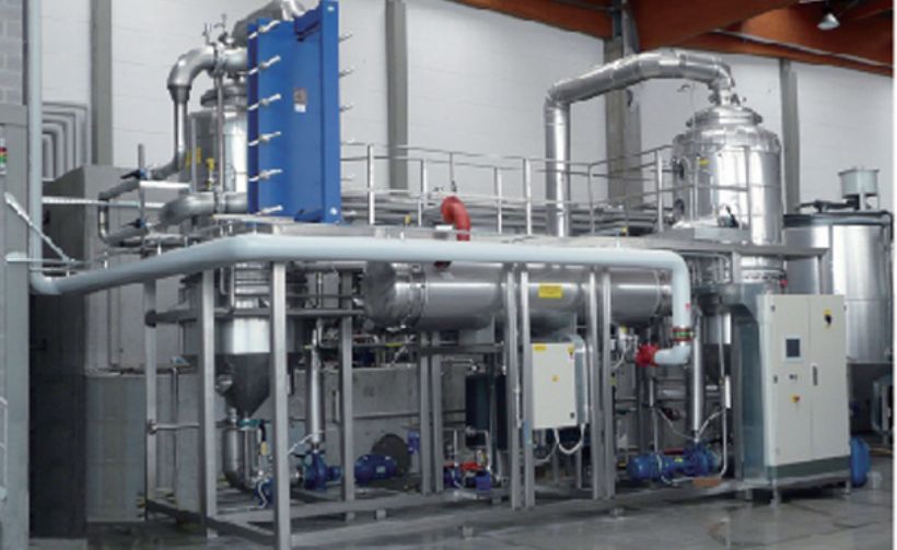 mvr evaporator composition