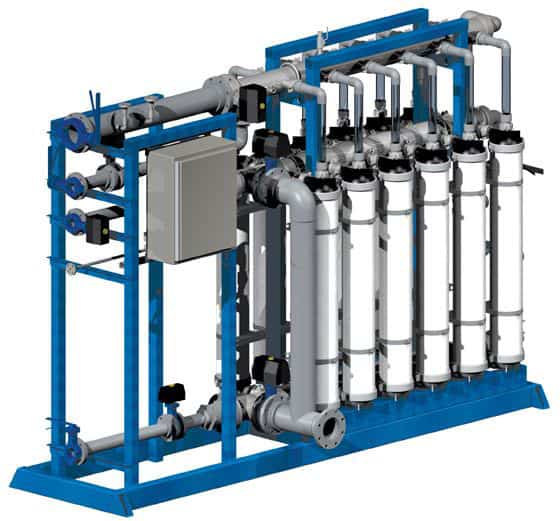 Figure 9 Nanofiltration filter system.