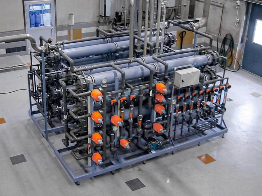 Figure 3 Nanofiltration unit.