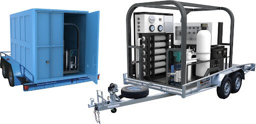 Figure 3 Portable water treatment plants.