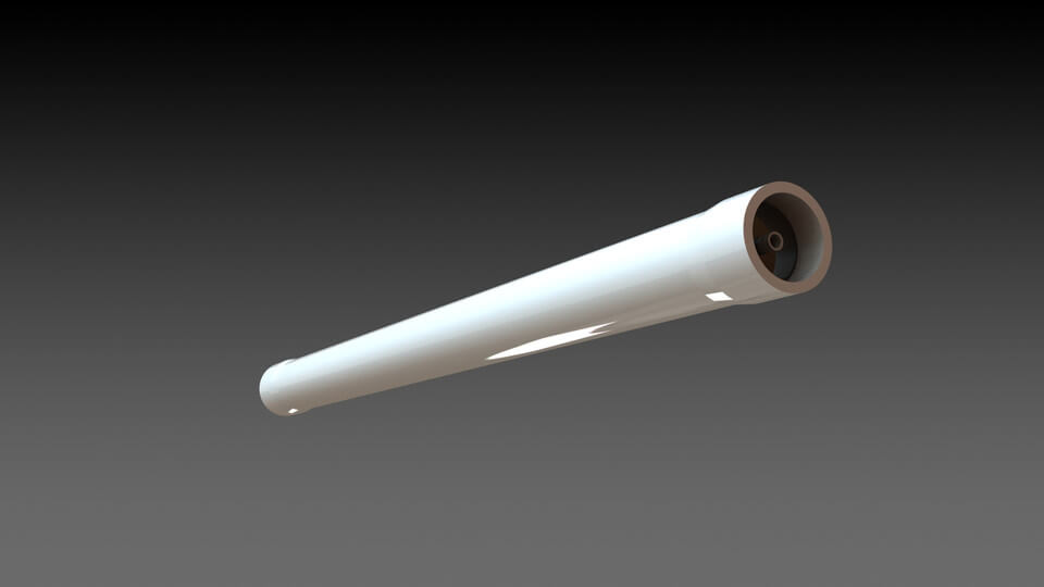 Figure 8 Reverse osmosis membrane pressure vessel.