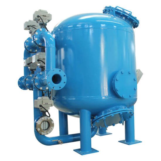 Figure 4 Components of a sand filter.