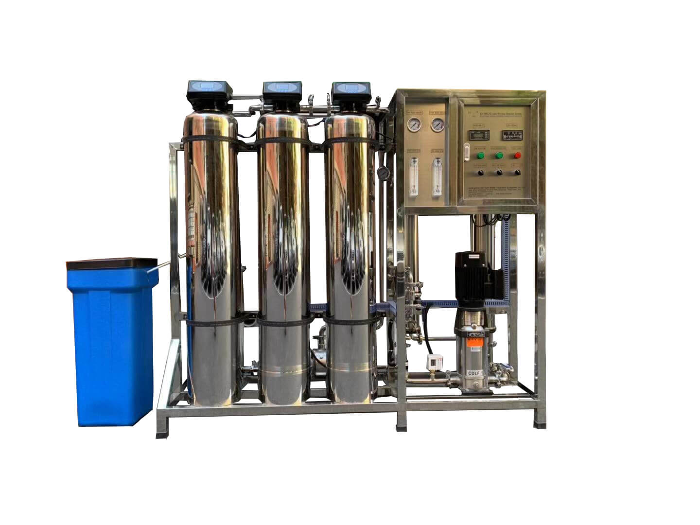 Figure 1 Saltwater filter system.