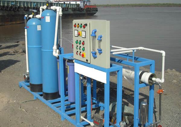 Figure 1 Seawater desalination plant.