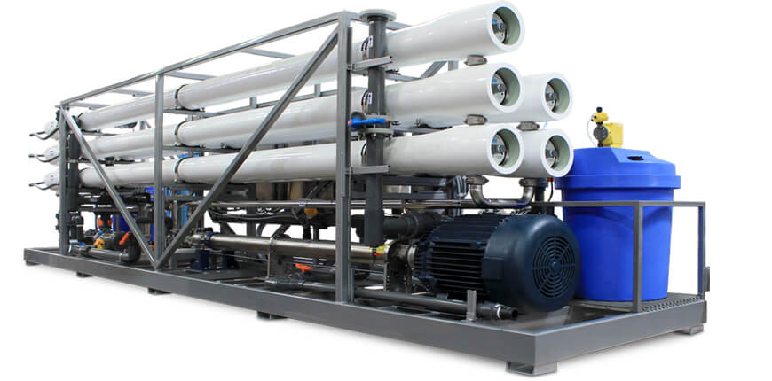 Figure 15 Skid-mounted desalination system.