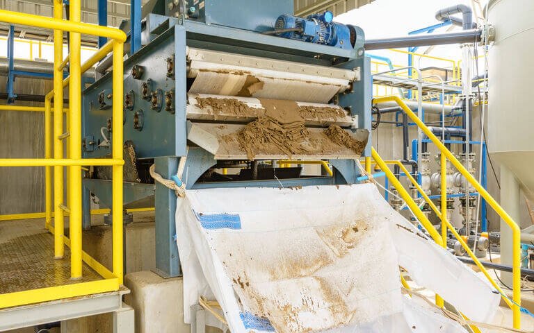 Figure 3 Sludge drying machine.