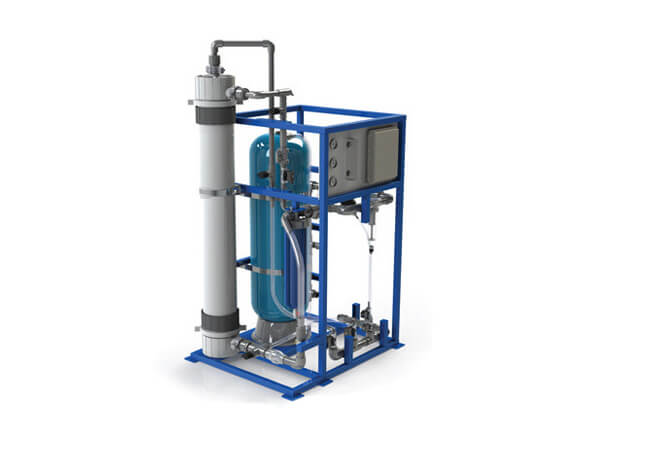 Figure 10 Small-sized UF skid.