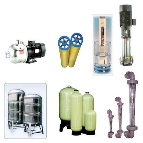 Figure 12 Spare accessories for personal desalination equipment.