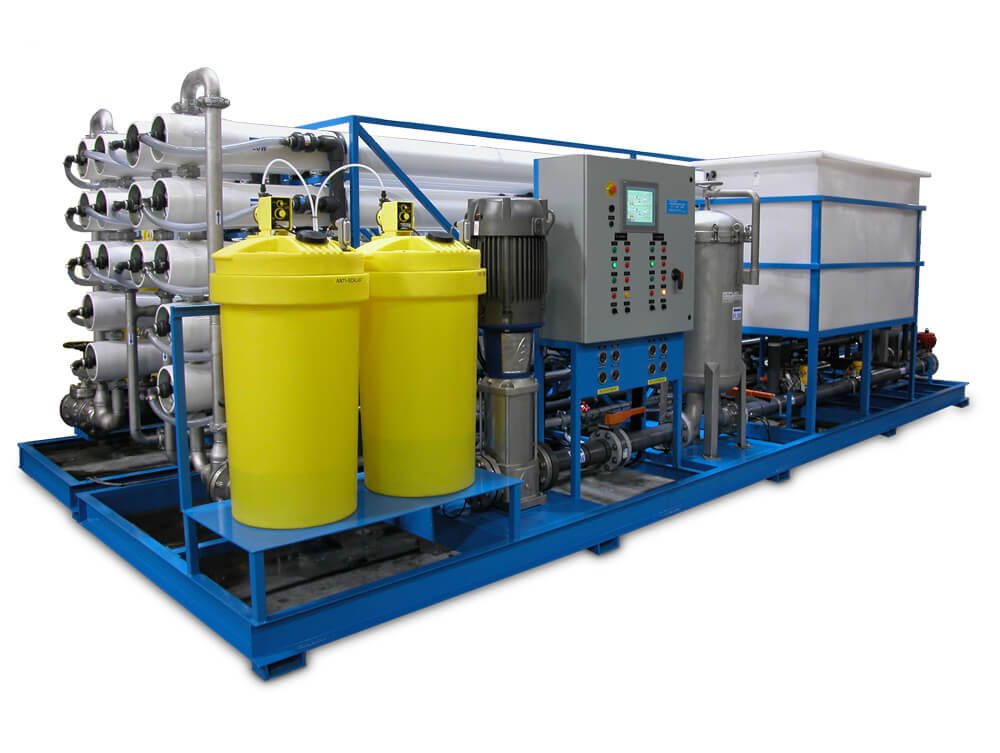 Figure 2 Seawater reverse osmosis system.
