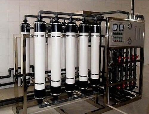 Figure 14 Ultrafiltration water treatment plant.