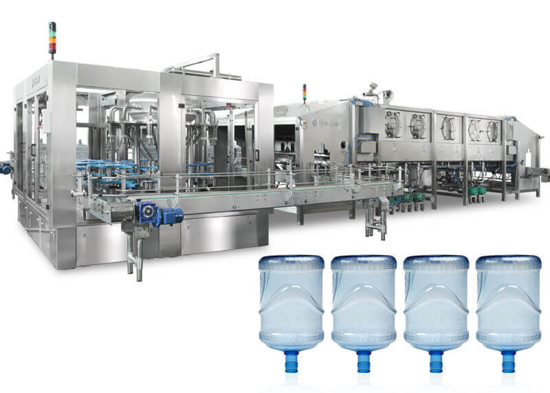Figure 13 Water filling machines.
