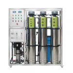Water treatment appliances 1000LPH reverse osmosis pure equipement drinking machine with uv sterilizer and ozone generator