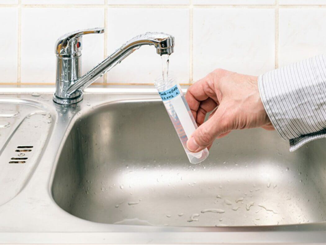 Figure 7 Well water testing.