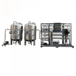10000lph drinking water treatment plant reverse osmosis inversa water ro system with FRP membrane food grade tanks