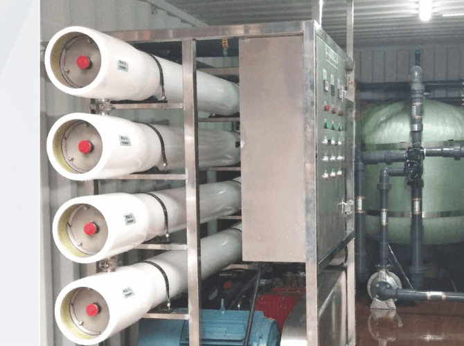 100 TPD Sea Water Desalination Plant