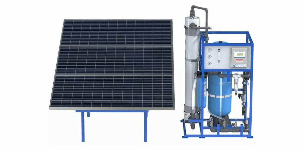 Figure 3 solar home desalination machine.