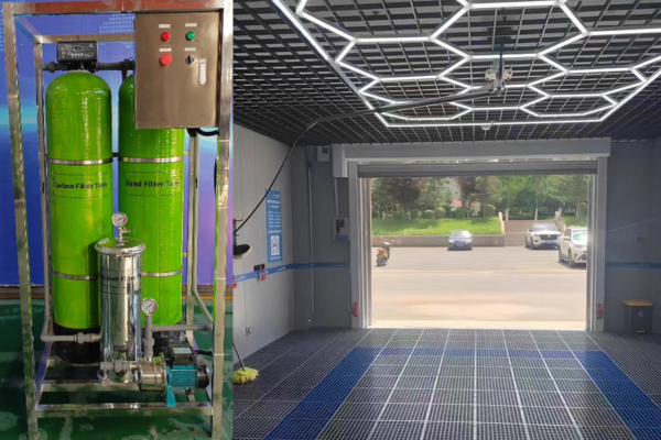 Car wash wastewater recycling system project case